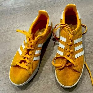 Yellow Adidas, like new, never worn